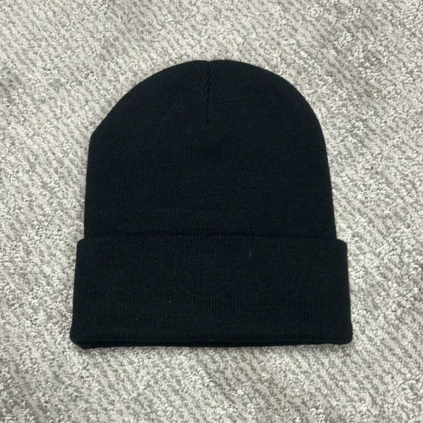 Bucees Knit Beanie Hat Black Cuffed Adult Unisex One Size Fits All Beaver Logo - Image 5
