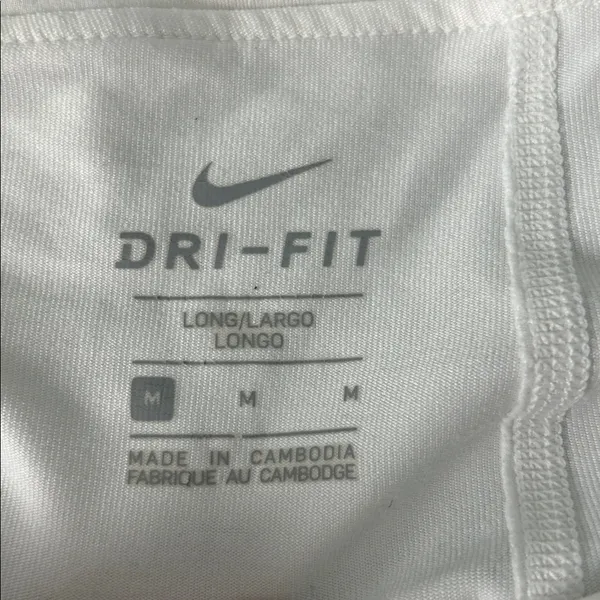 Nike Women's Dri-Fit Victory Flouncy 15" White Tennis Skort - Image 4