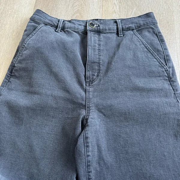 Ann Taylor Wide Leg Black Jeans - Image 3