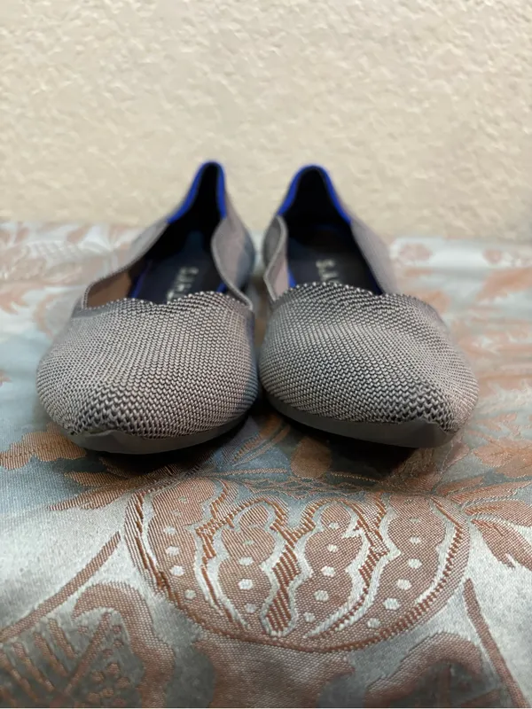Rothy's The Point Cloud Grey Size 10 Womens Flats Retired Color - Image 7