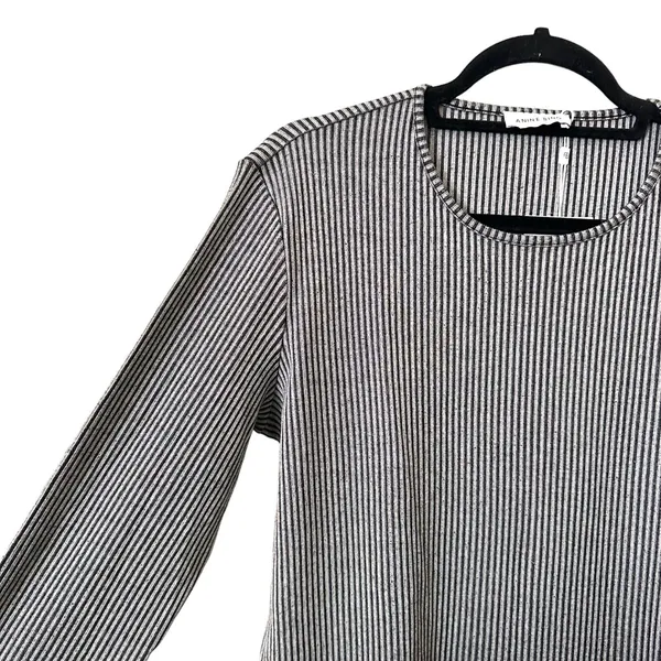 ANINE BING Moss Stripe Knit Mini‎ Dress NWT Sz Medium - Image 3