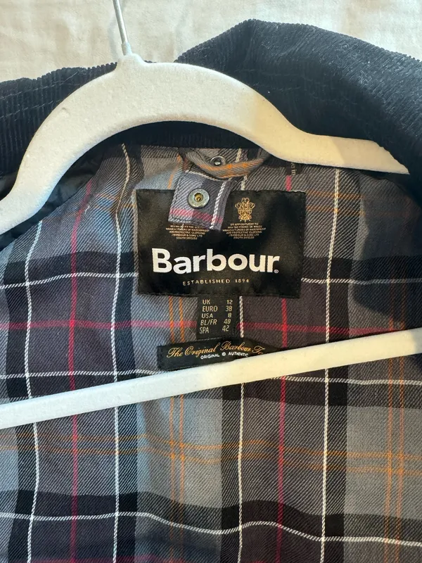 Black Barbour Waxed Jacket - Image 2