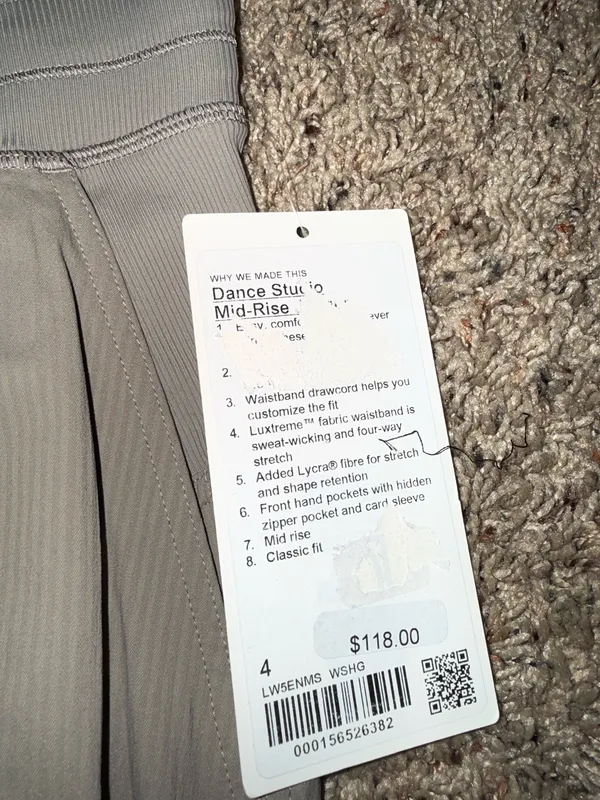 Lululemon Dance Studio Mid-Rise Jogger Size 4 - Image 3