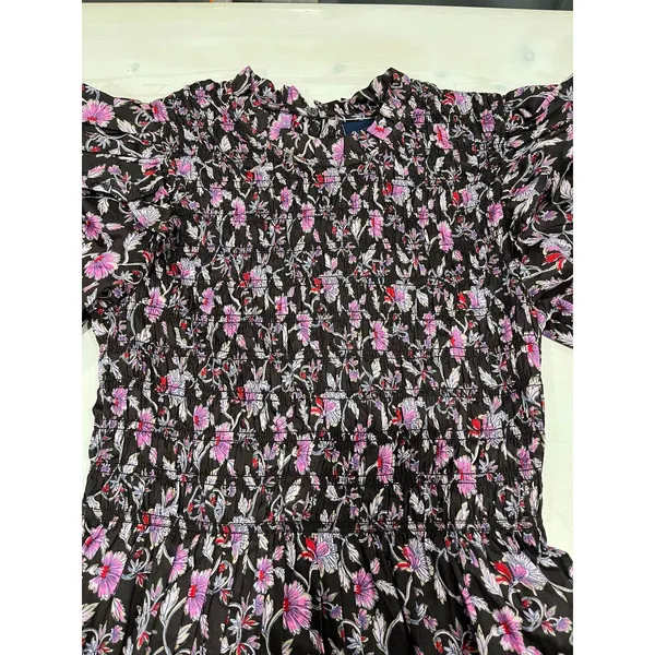NWOT GAP XS Smocked Ruffle Sleeve Mini Dress‎ - Image 7