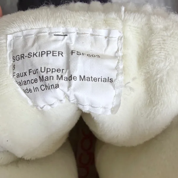 Sugar Skipper Duck Boots Sherpa Faux Fur Rain Boots Women Size 6 Brown Cream - Image 6