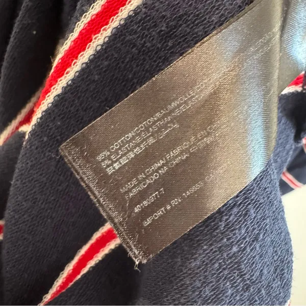 Anthropologie The Fifth Label Kinetic Stripe Puff Sleeve‎ Top XL - Image 4