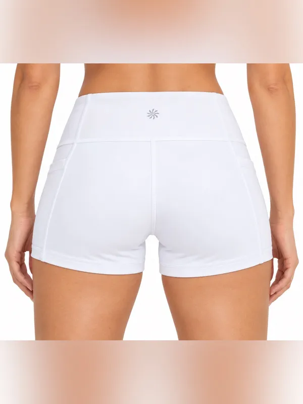 Athleta bike shorts size Small white - Image 2