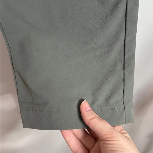 Figs FigsPro Skinny Zip Fly Elastic Waist Trouser Agave Green Scrub Work Pants S - Image 7