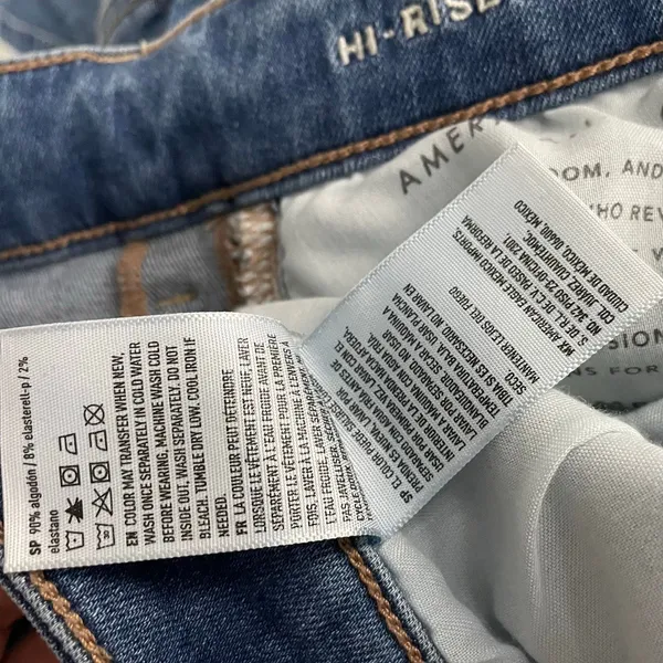 American Eagle Hi Rise Jegging Jeans Next Level Stretch Slim Skinny Ankle 8 - Image 11