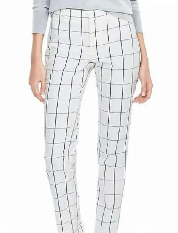Banana Republic RyanFit Windowpane Slim Pants NWT - Image 2
