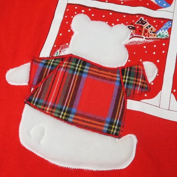 Vintage 80s Bold Spirit Christmas Nightgown - Image 7