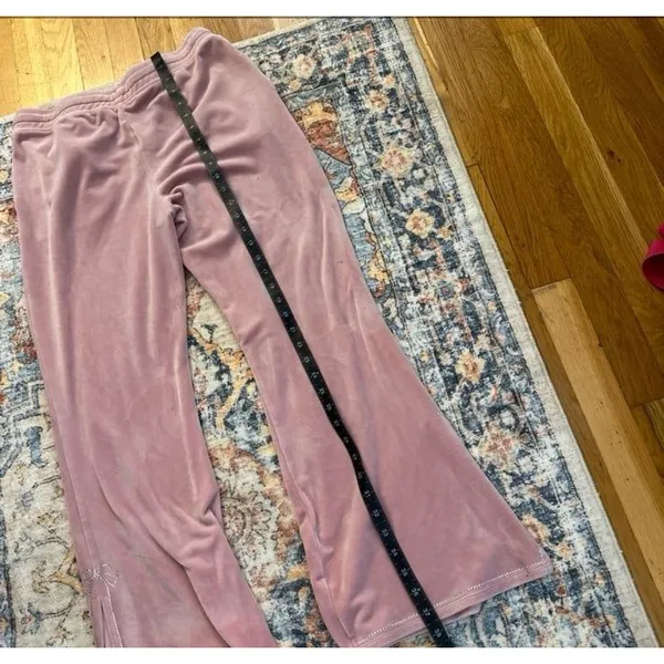 Paris Hilton pink jumpsuit rhinestone sweatpants - Image 6