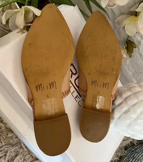MI,IM Boho Leather Mules - Image 10