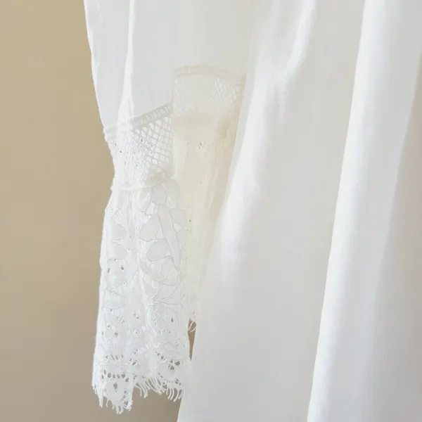 Free People Esme embroidered blouse size s… - Image 5