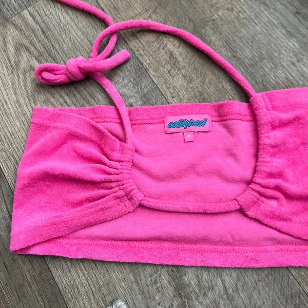 Edikted Pink terry cloth Top size M - Image 4