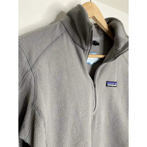 Patagonia Micro D Microfleece 1/4 Zip Pullover Womens Medium Flawed - Image 5