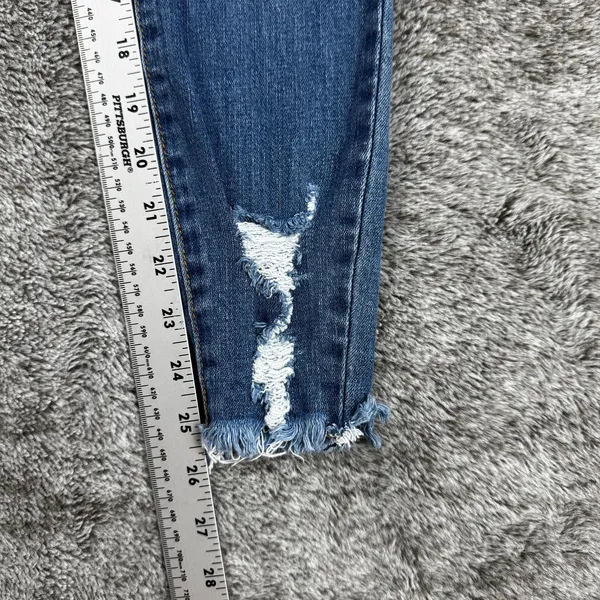 Kancan Denim Jeans Distressed Women's 5/26 - Image 3