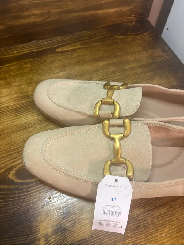 Time and tru tan buckle loafers size 11 - Image 4