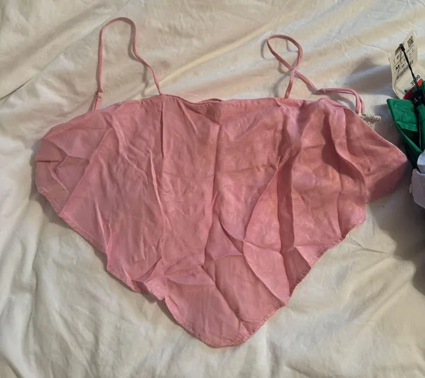 Zara Pink bandana top - Image 2