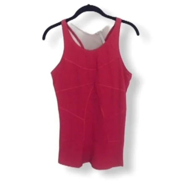 Adidas by Stella McCartney Pink Racerback Tank Top Women’s Size M Built-In Bra A - Image 3