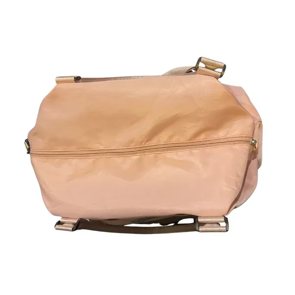 Floless Workshop Pink Nylon Duffel Travel Bag Weekender Carry On Gym Sports - Image 4