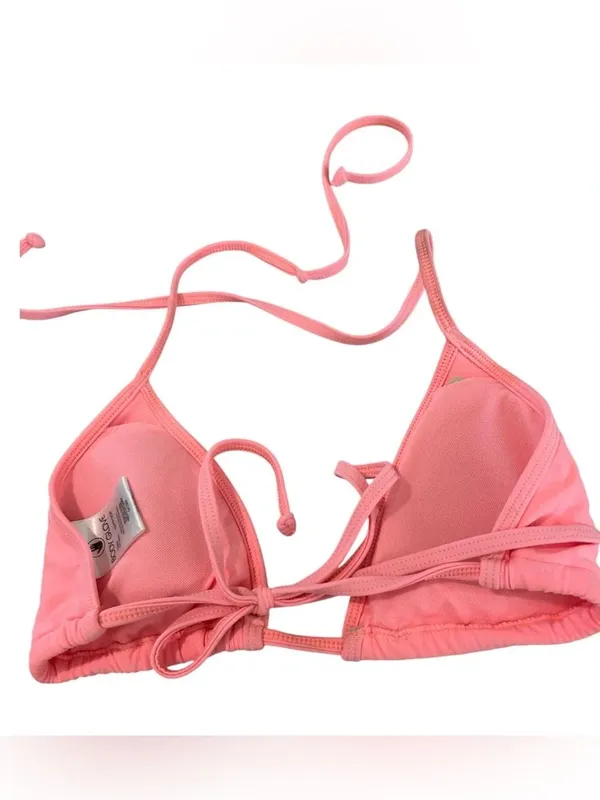 Body glove SMOOTHIES DITA TRIANGLE BIKINI TOP - CORAL, size XS, NWT - Image 4