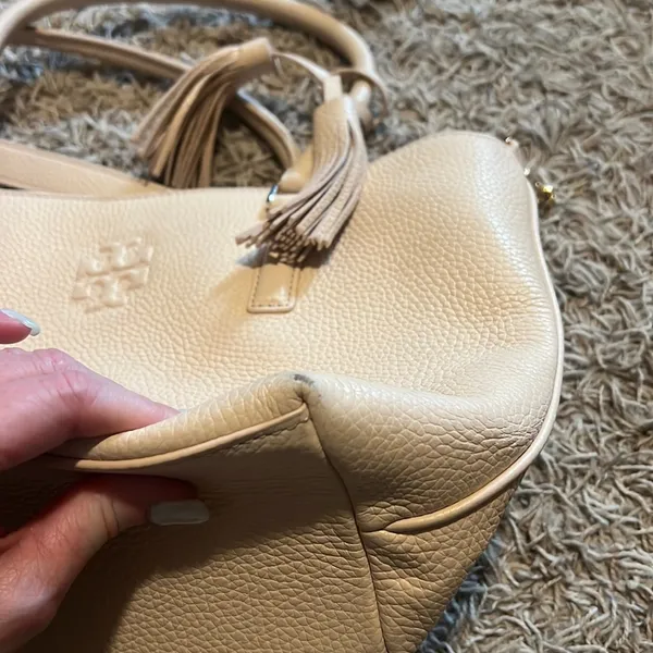 Tory Burch Thea Small Convertible Tote in Sweet Melon - Image 13