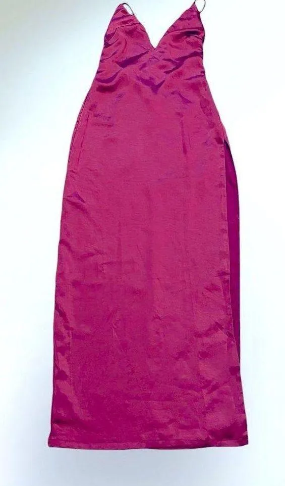 Revolve - MORE TO COME Regina Maxi Dress in Fuchsia Size S - Image 6