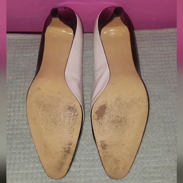 Vintage De Liso 2.5 inch Black and white Heels size 8 - Image 14