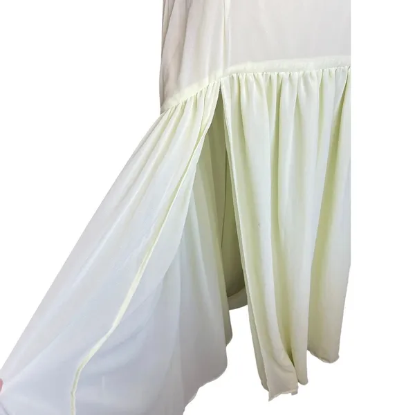 Peppermayo yellow Eden strapless maxi dress drop waist new with tag size 8 - Image 4