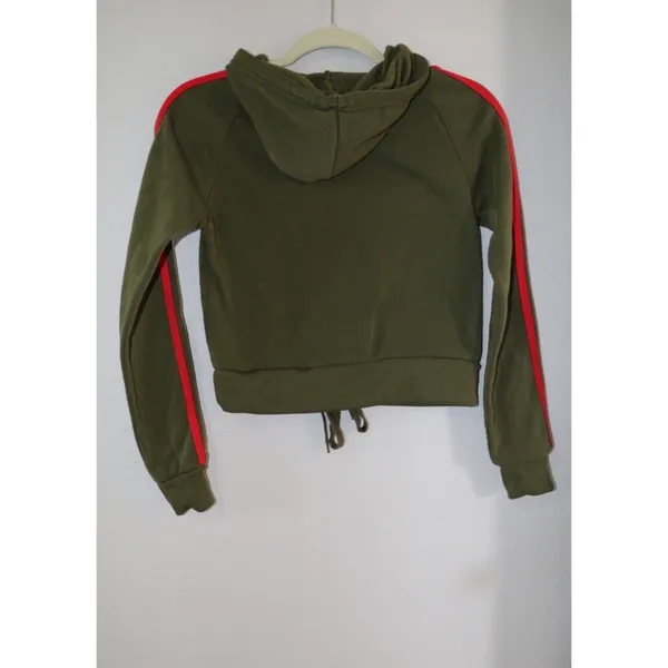 Green pullover hoodie - Image 5