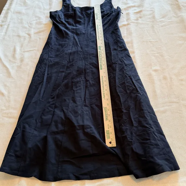 A New Day Women’s Black Corset Midi A-Line Dress Size 12 NWT - Image 9