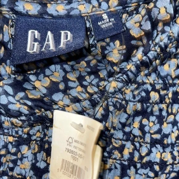 GAP Smocked Floral Maxi Dress | Cottagecore Boho Prairie Style S - Image 2