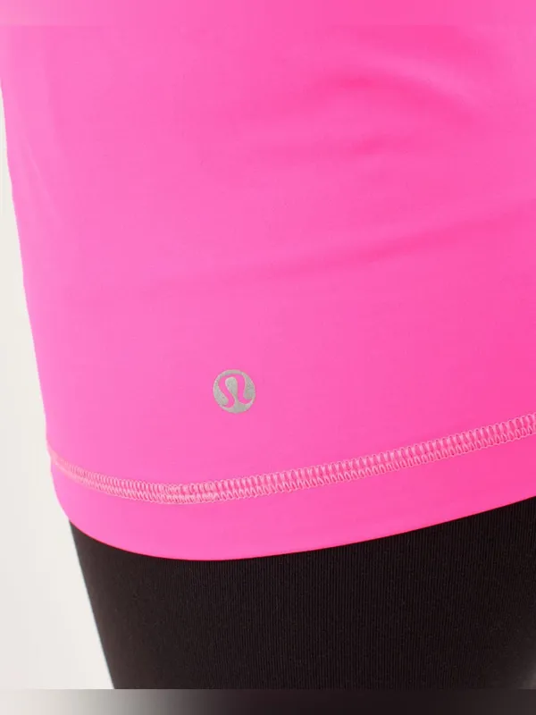 Lululemon Free To Be Tank Raspberry pink Glo Light Full-On Luxtreme Size XS 2-4 - Image 7