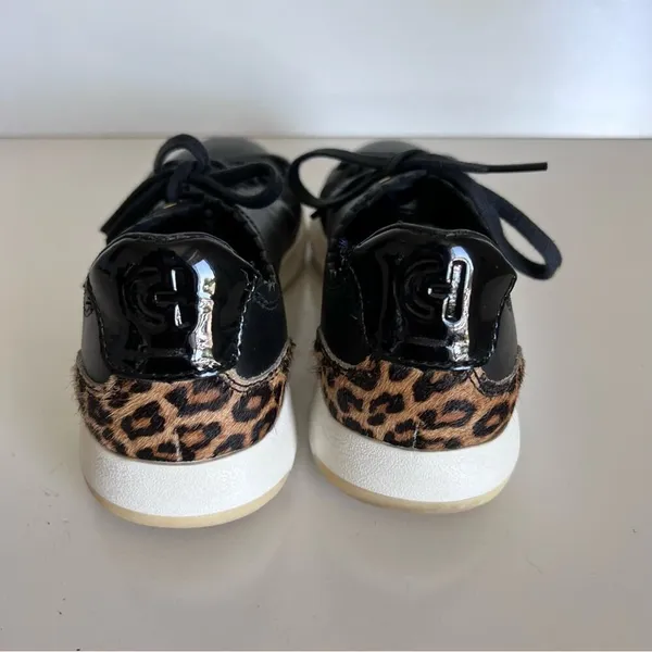 Cole Haan GP‎ Leather & Cow Hair Tennis Sneakers - Image 3