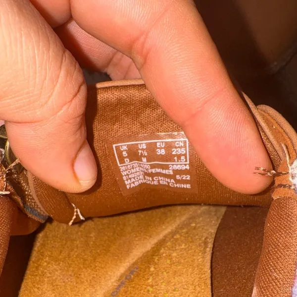 Clarks Brown Espadrilles with Patterned Accent - Image 11