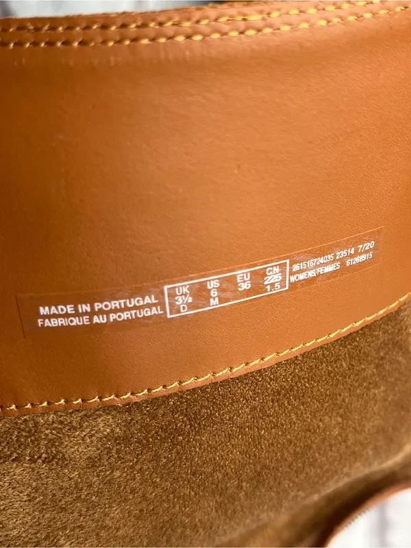 Clarks Pure Ride Dark Tan Suede Women's Knee High Boots size 6 new - Image 5