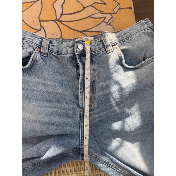 WE THE FREE CRVY‎ SIREN LOW RISE STRAIGHT LEG JEANS 33 layered minimalist boho - Image 11