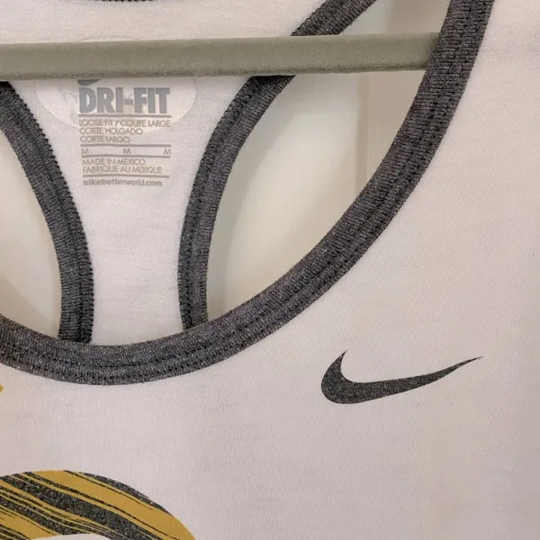 NIKE Mizzou Tigers Loose Fit Razor Back Tigers Tank Top - Image 4