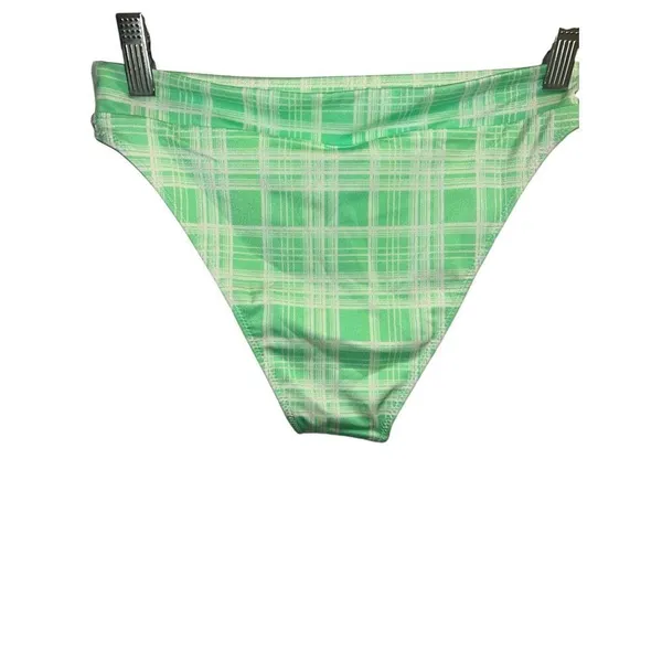 ✨Triang Green Luna Plaid Bikini Sz Large Bottoms✨ - Image 6