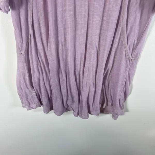 We The Free Burnout T-Shirt Women's Oversized XS V-Neck Boho‎ Lagenlook Slouchy - Image 10