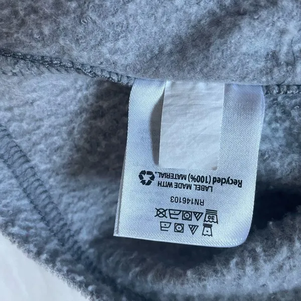 And Now This Cropped Grey Hoodie - Image 5