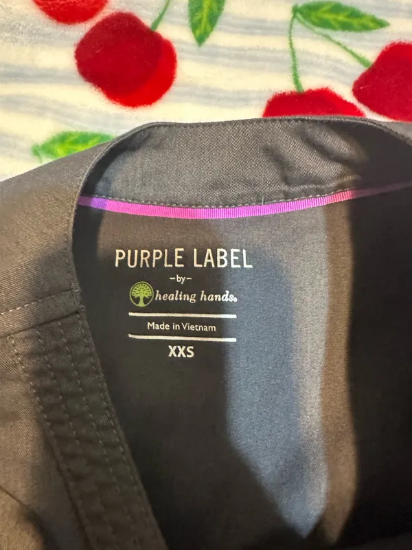 Healing Hands Scrubs Purple Label - Image 2