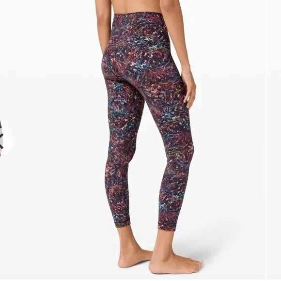 Lululemon align pant 11 25”‎ foliage overlay multi 4 - Image 2