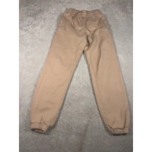 adidas Adicolor Essentials Women's‎ Fleece Joggers Sweatpants Beige, XS - Image 2