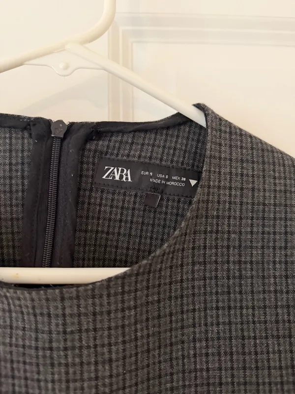 Zara poplin shirt and mini skirt set - Image 3