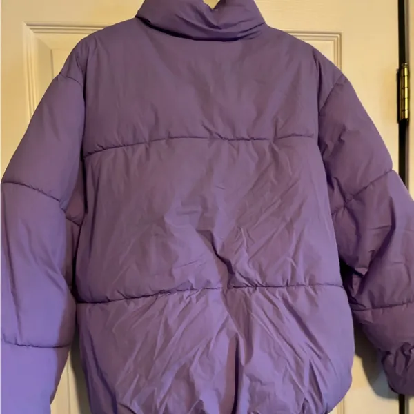 Light Purple Puffer Jacket - Image 4