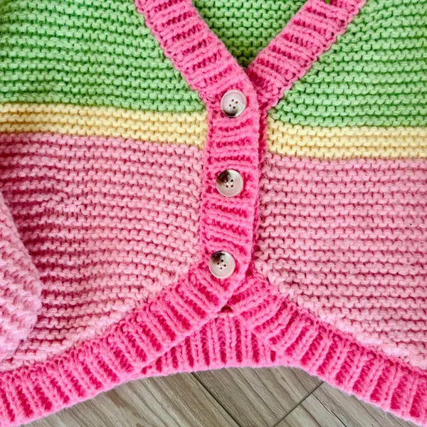 Fairycore Knit Sweater Pink - Image 4