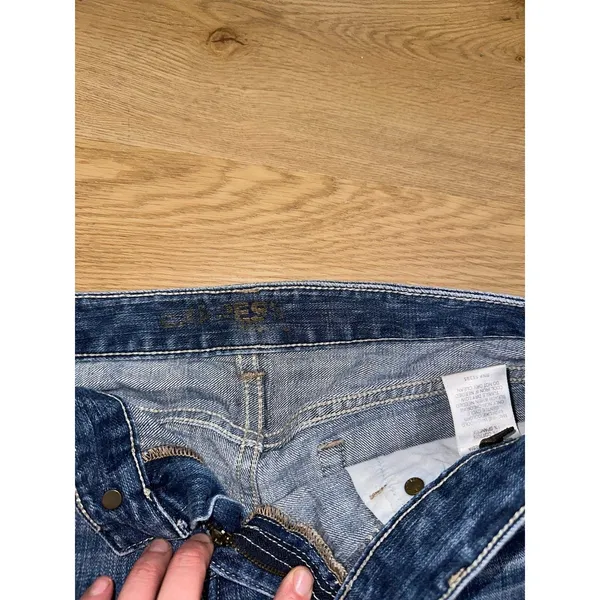 Express low rise vintage y2k Jean shorts - Image 2