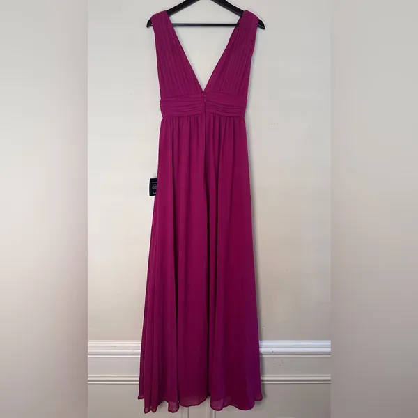 Lulus Formal Evening Gown Dress, Pink Size Small - Image 3